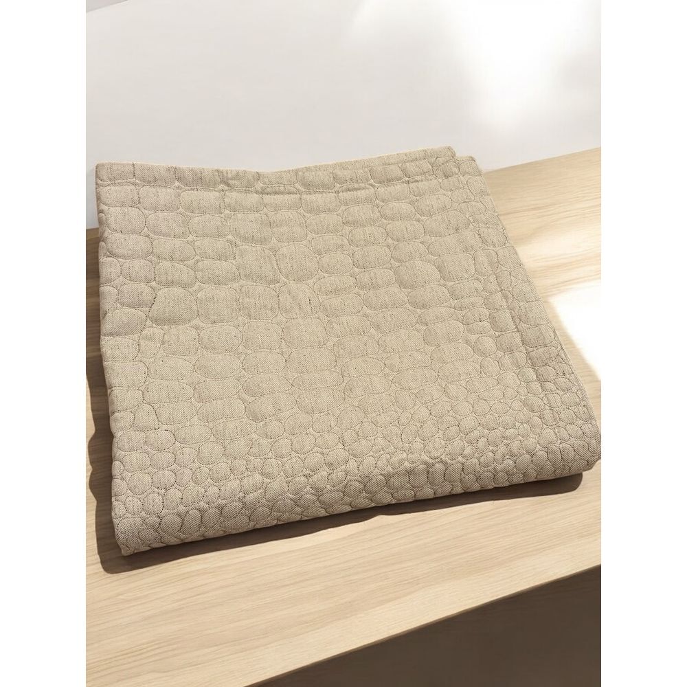 Michael Amini Euro sham dash oatmeal color 26x26" distinctive bedding designs
